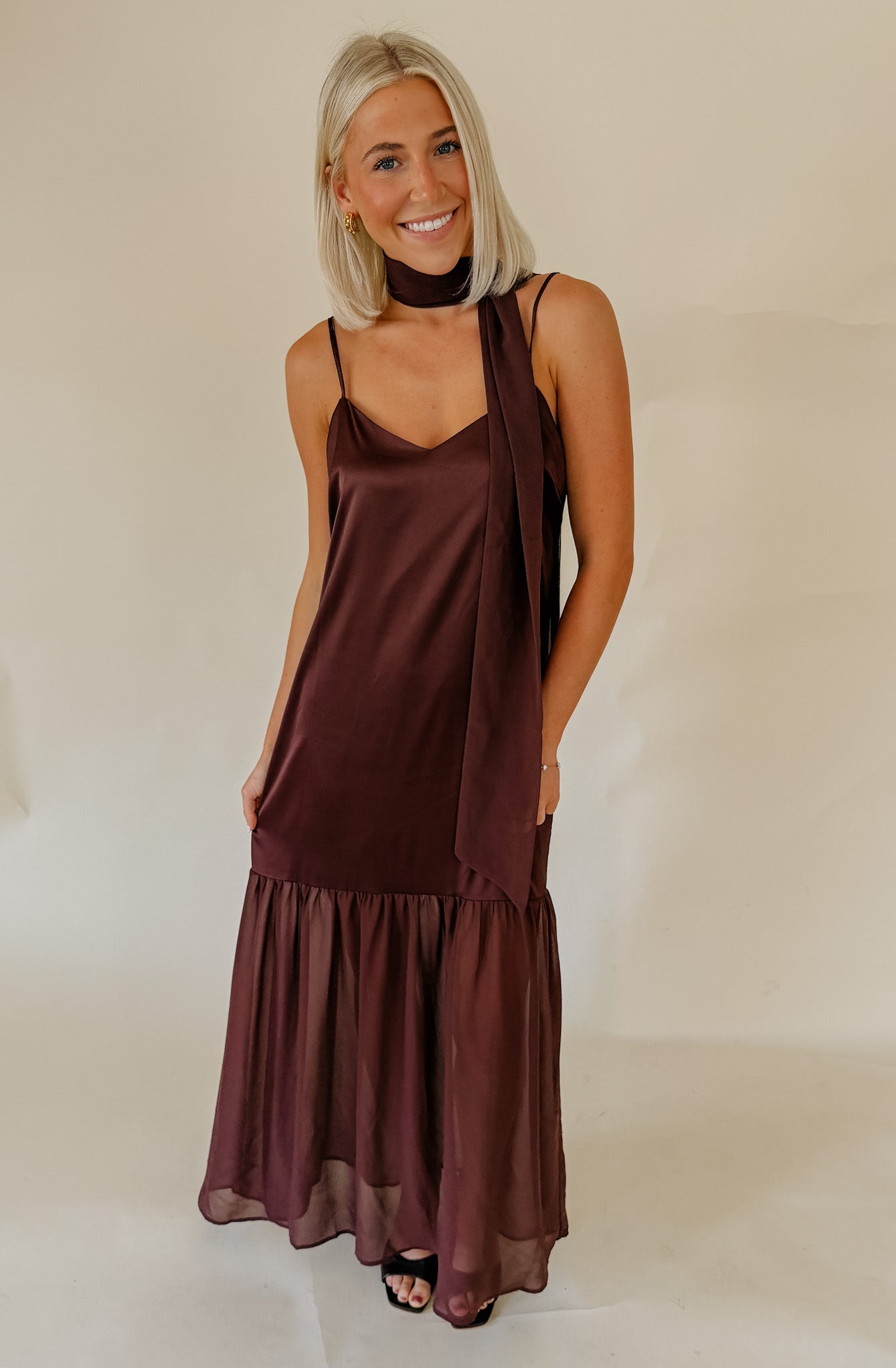ESPRESSO MIDI DRESS