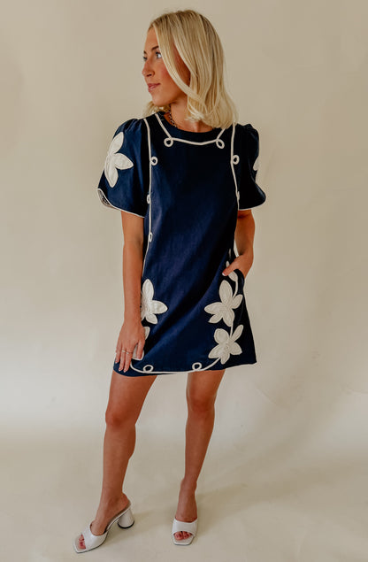 ALONG THE WAY SHIFT DRESS