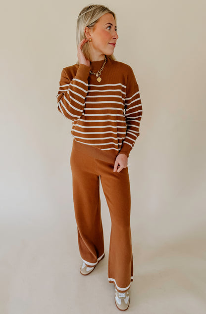 GOING EVERYWHERE STRIPED SWEATER