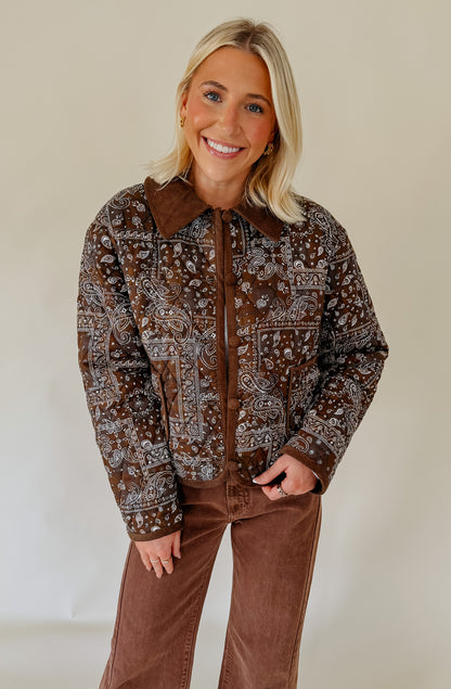BANDANA QUILTED JACKET