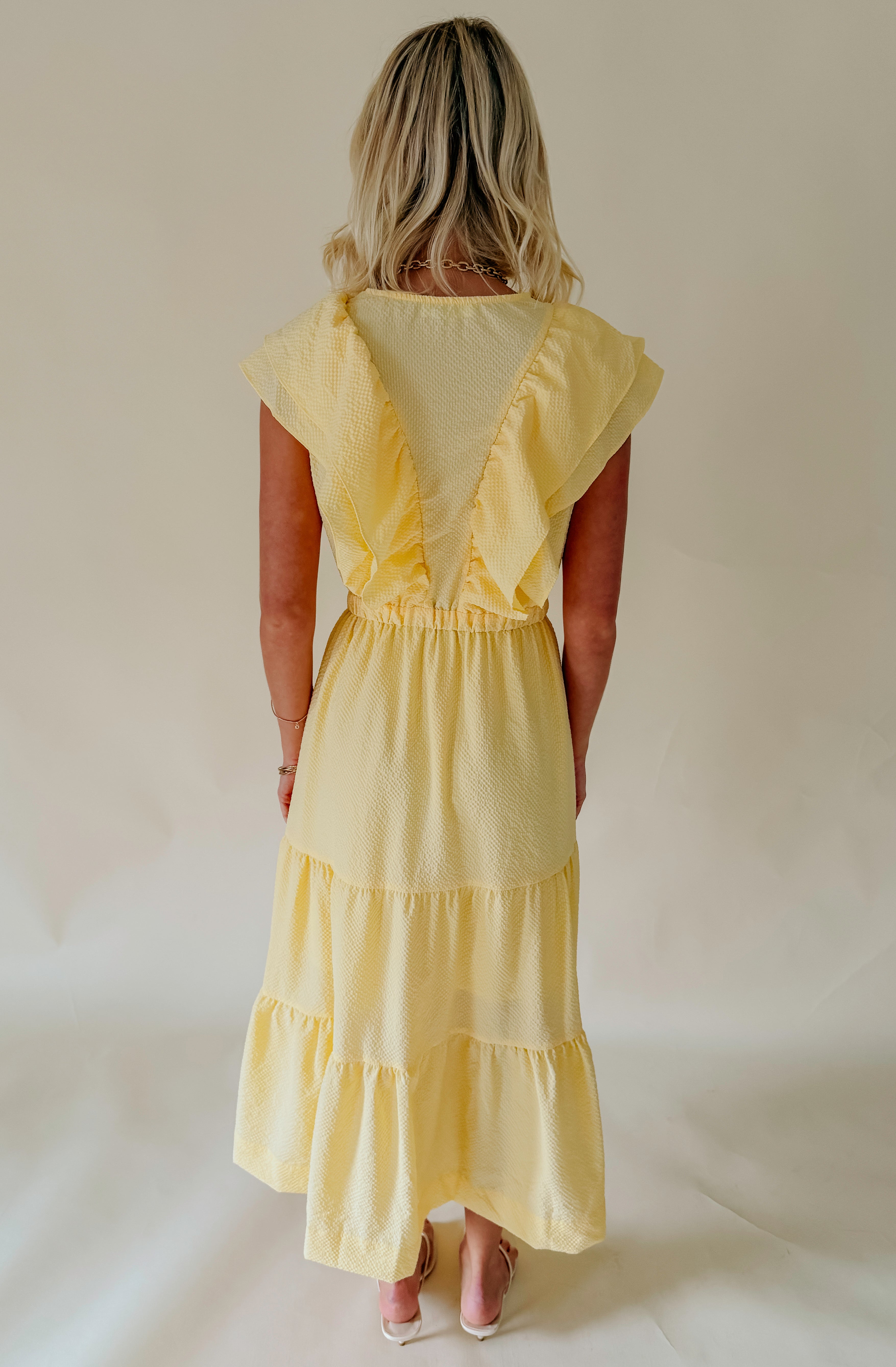 SUNSHINE ON A SUNNY DAY MIDI DRESS