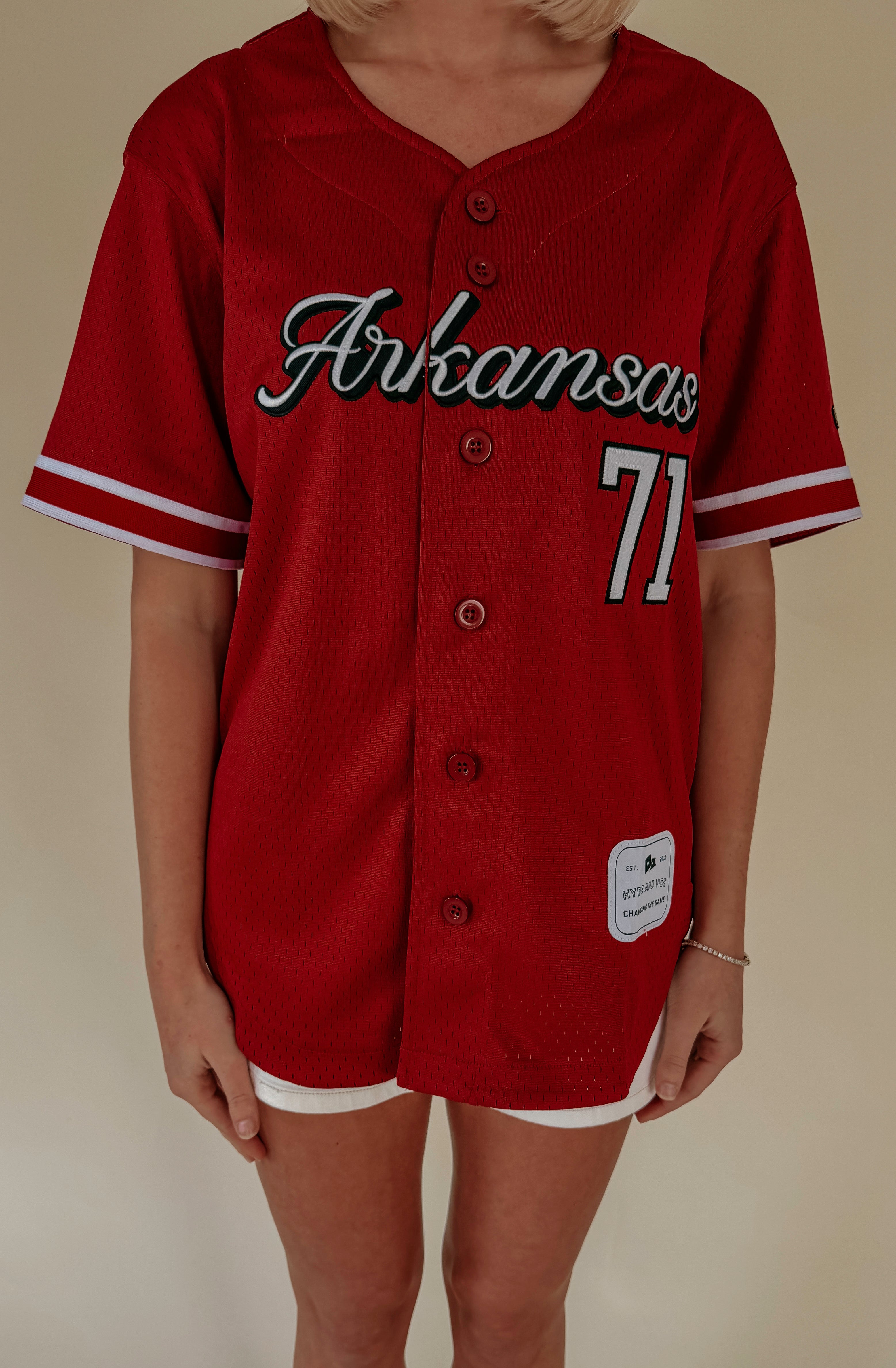 ARKANSAS BASEBALL JERSEY