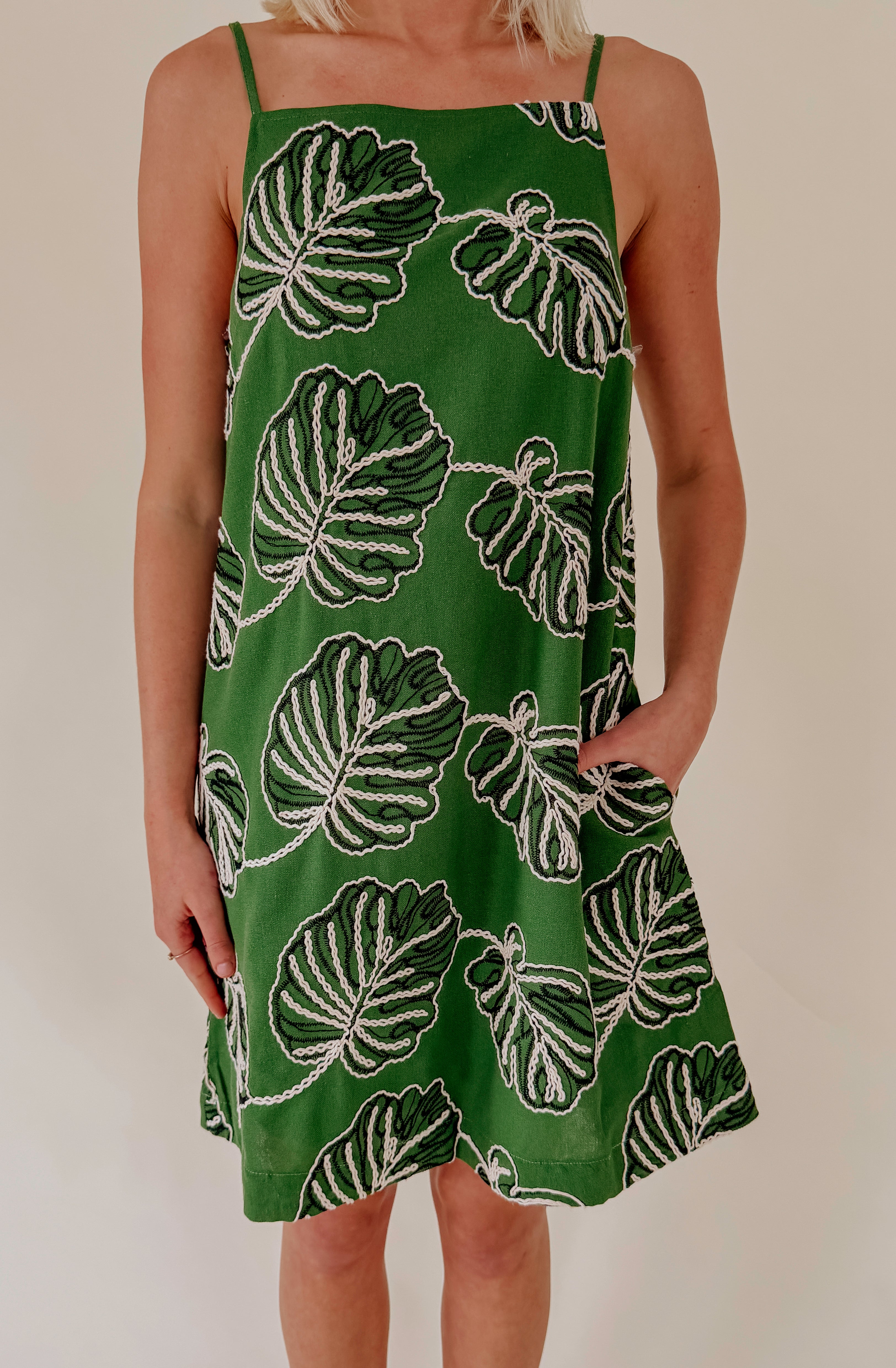 PALM SPRINGS SHIFT MINI DRESS