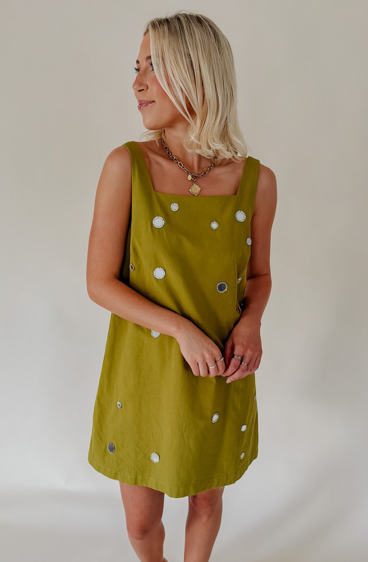MIRRORBALL MINI DRESS