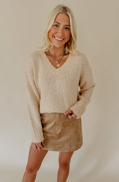 Z SUPPLY PERRI SUEDE MINI SKIRT