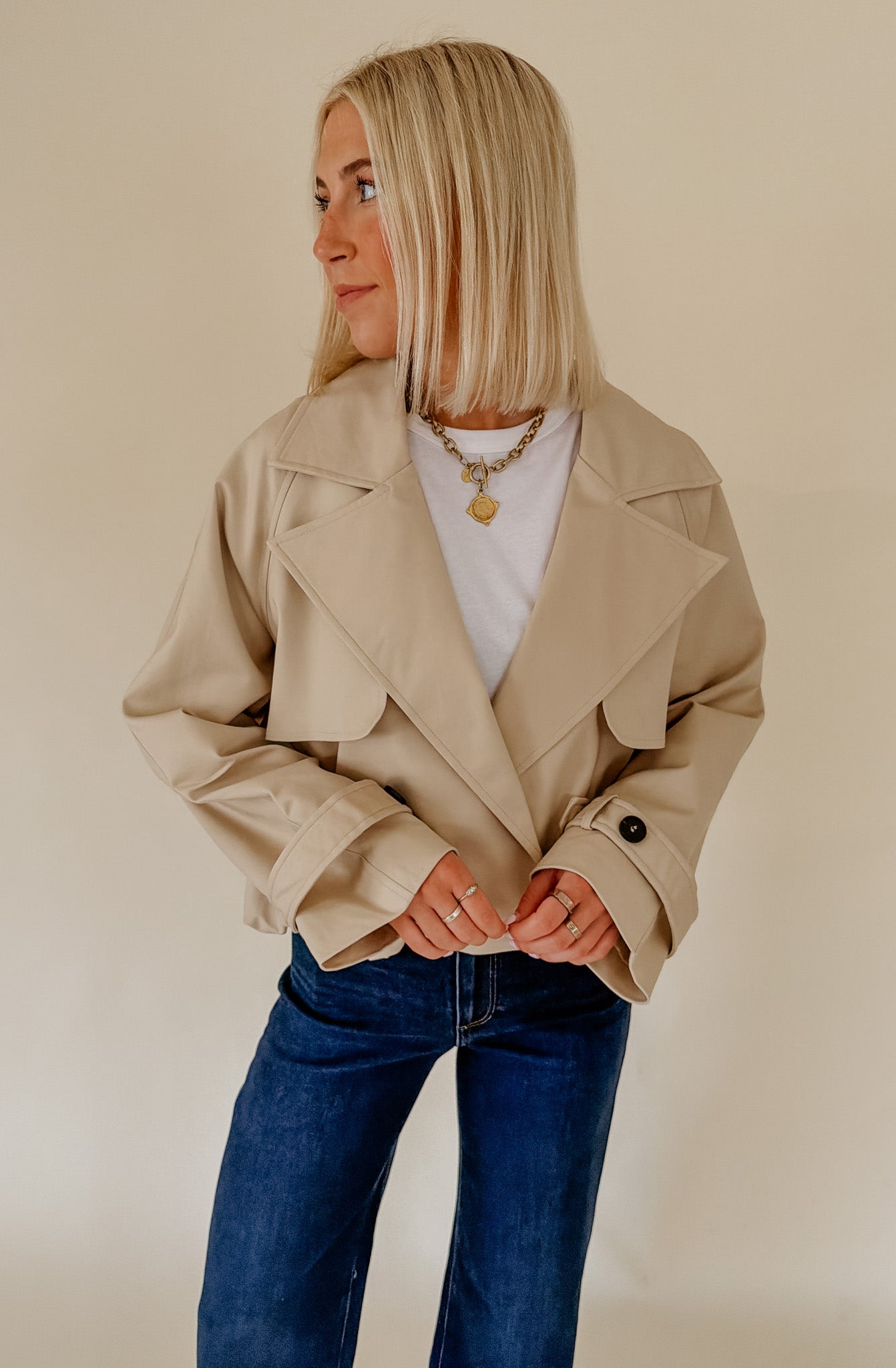THE MURPHY BUBBLE HEM JACKET