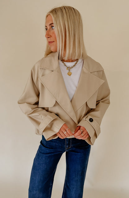 THE MURPHY BUBBLE HEM JACKET