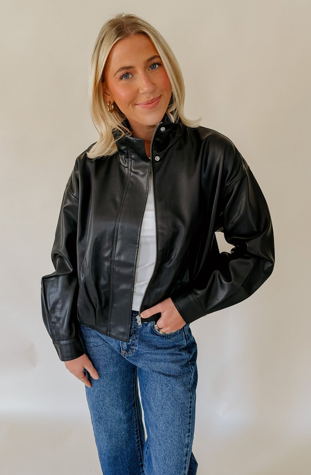 Z SUPPLY CORIN BUBBLE HEM JACKET