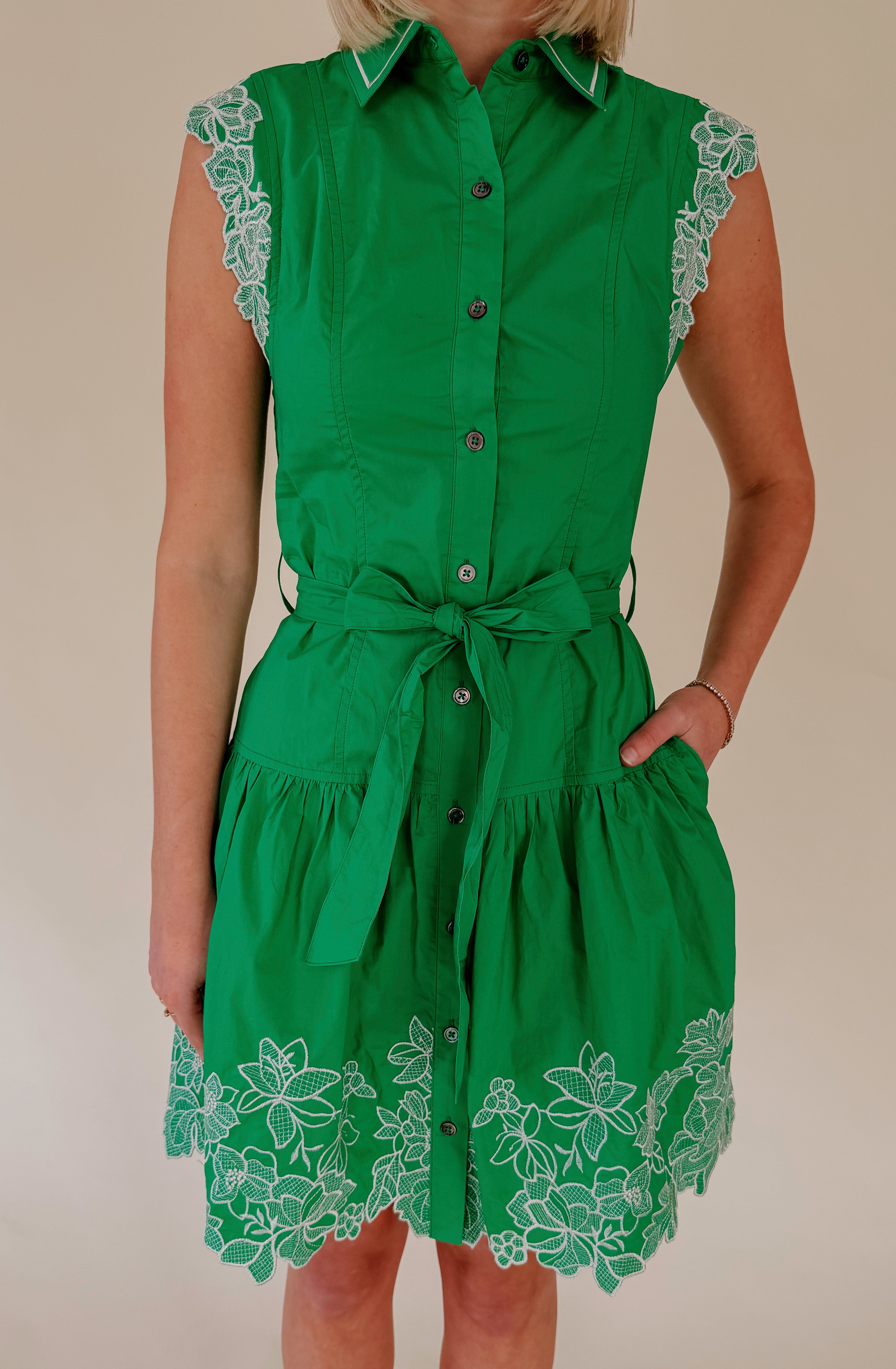 BETTER BY DAY BUTTONED DRESS