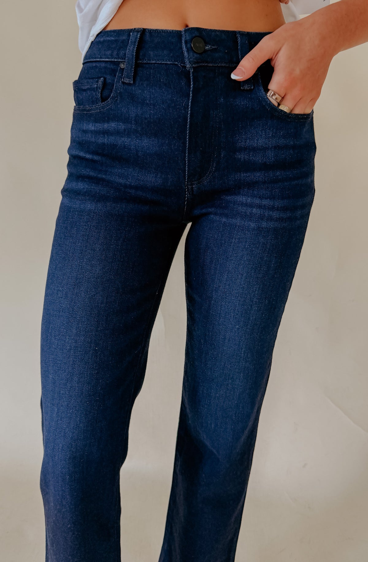 PAIGE MASON ANKLE STRAIGHT DENIM