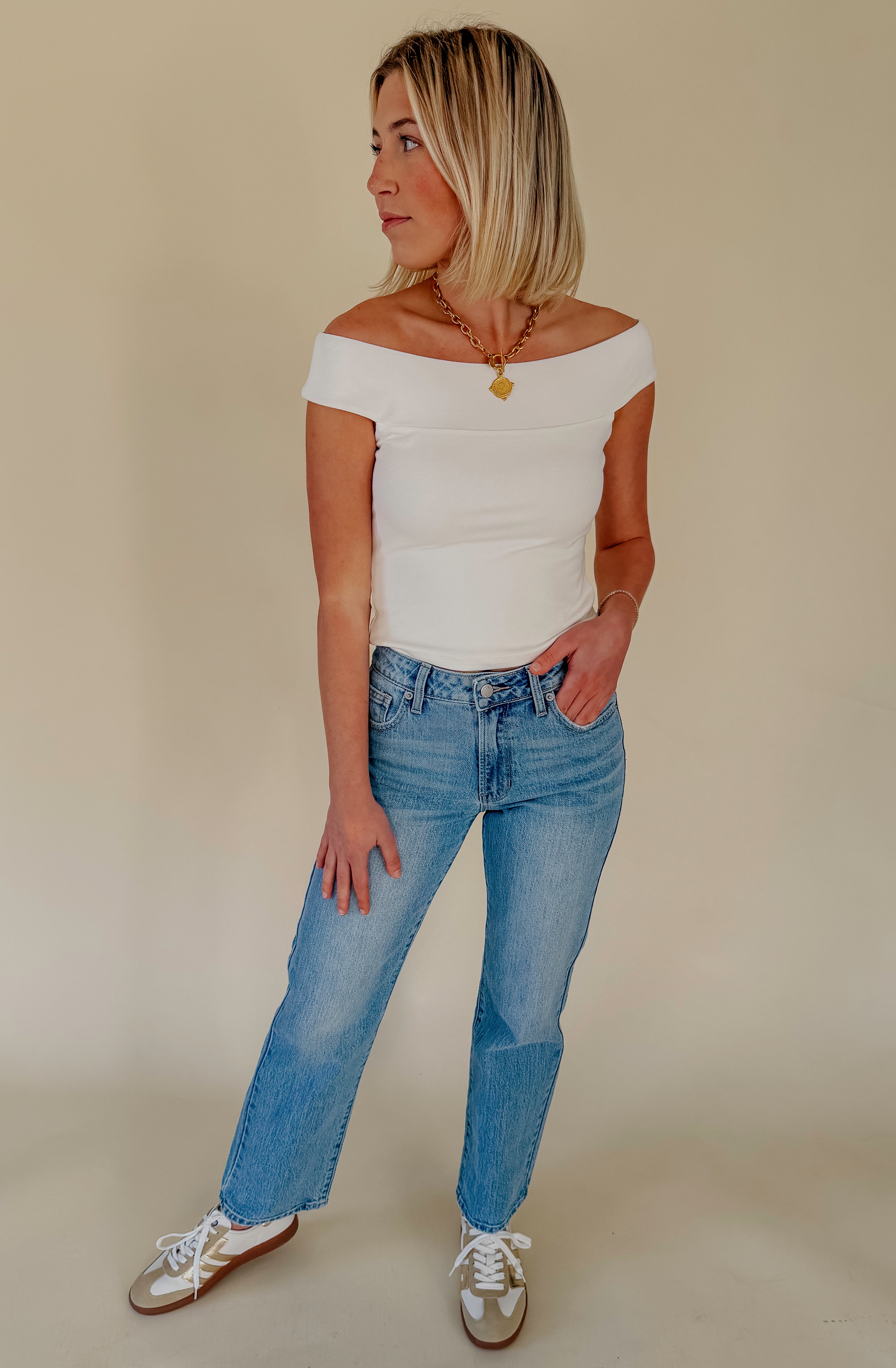 JUST USA 90S STRAIGHT DENIM