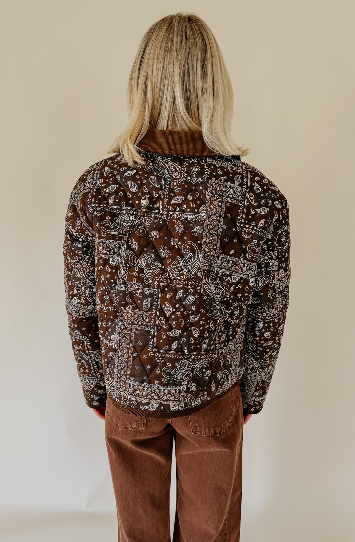 BANDANA QUILTED JACKET
