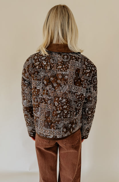 BANDANA QUILTED JACKET