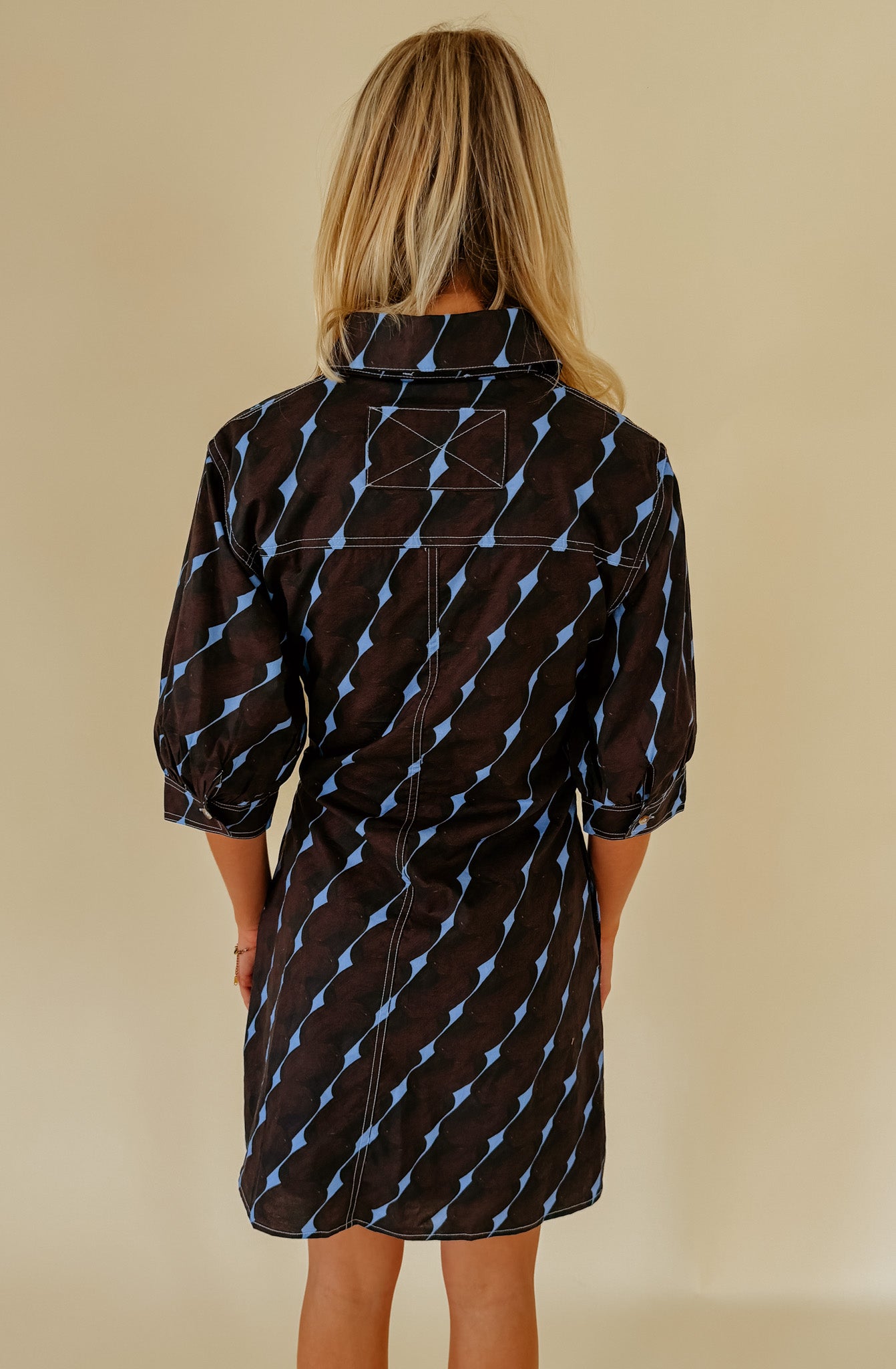 SET SAIL BUTTONED DRESS