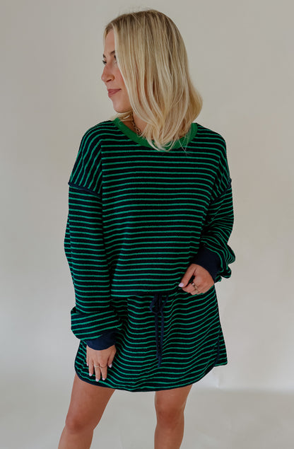 HARBORSIDE STRIPED SKIRT
