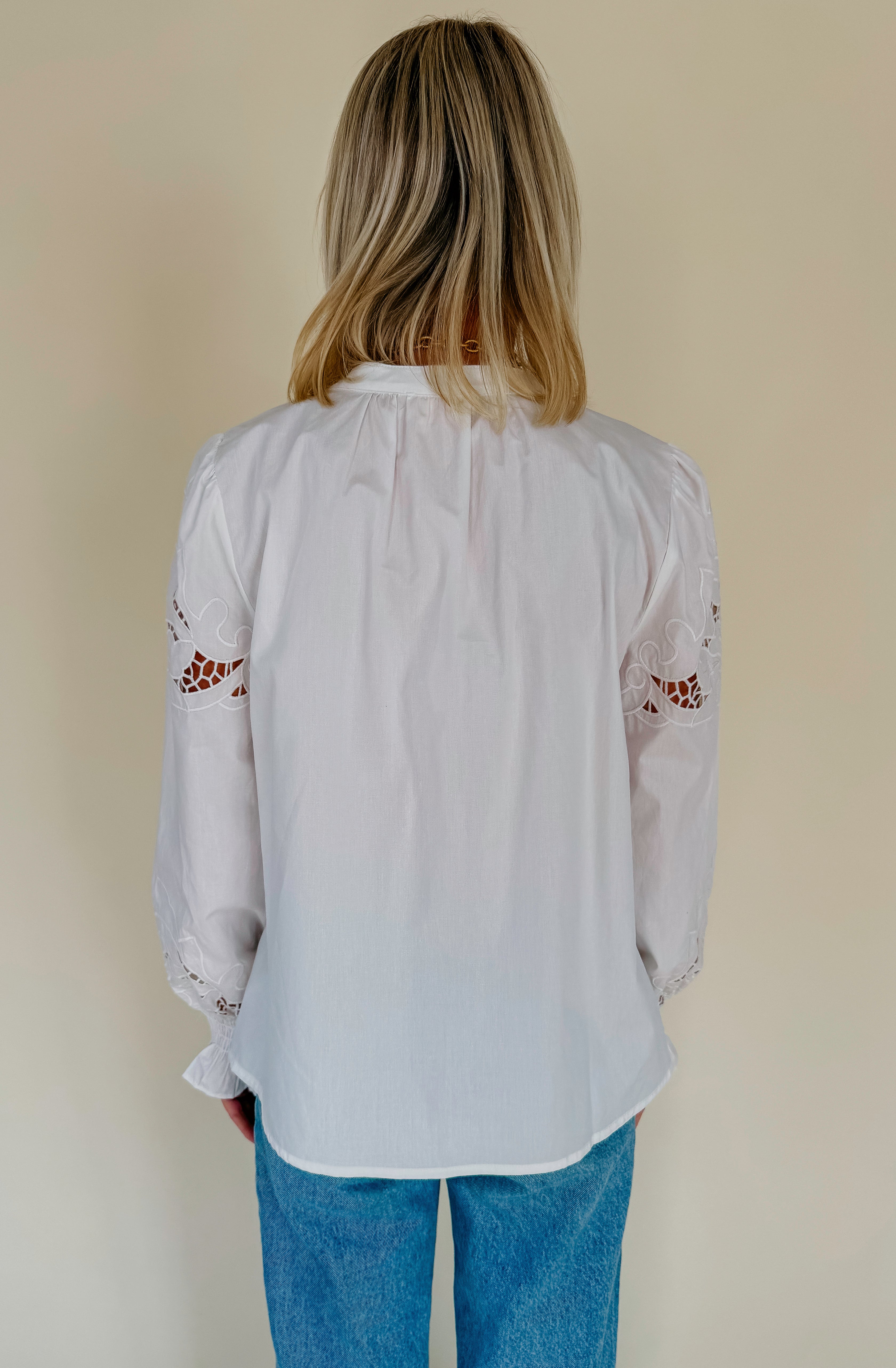 THE TAYLOR POPLIN BLOUSE