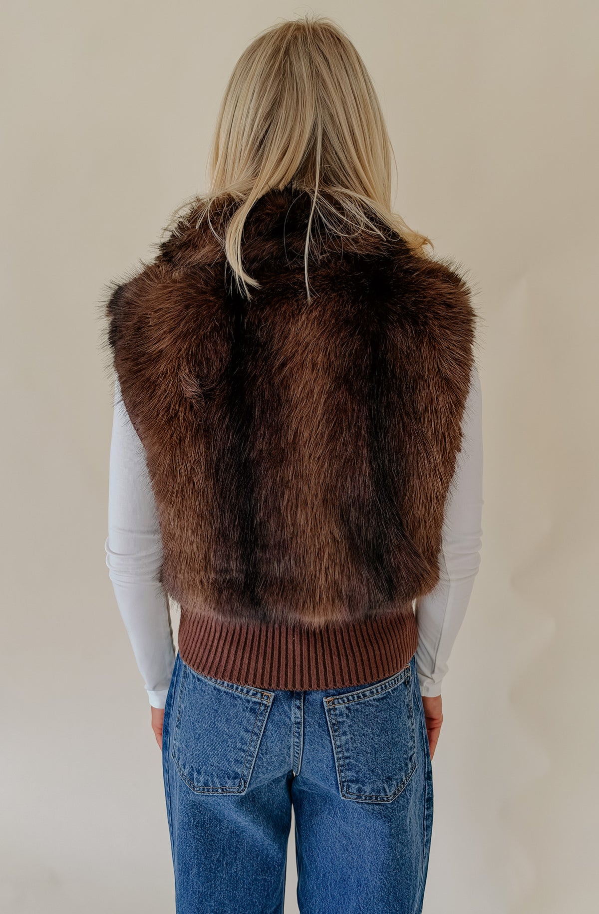 HEARTLOOM AYRA FAUX FUR VEST