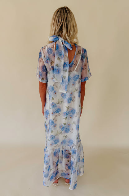 MAIN CHARACTER MOMENT SHEER MIDI DRESS