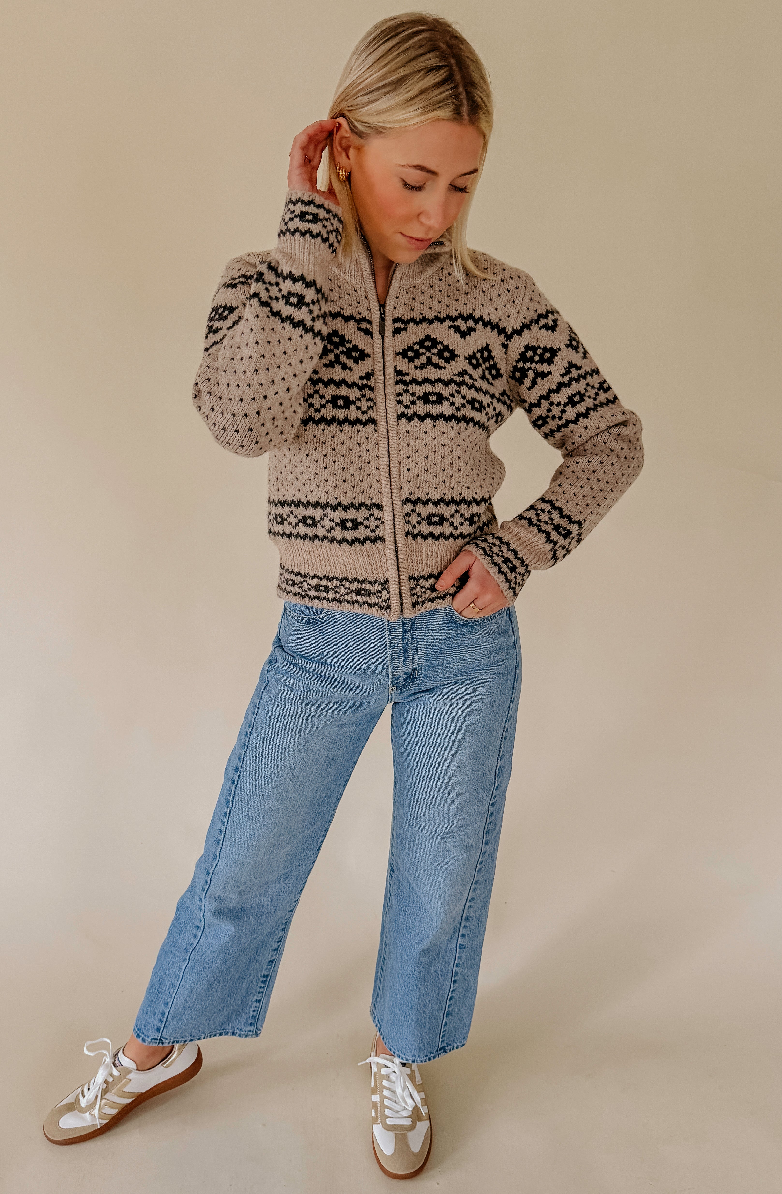 Z SUPPLY BISMARCK ZIP CARDIGAN