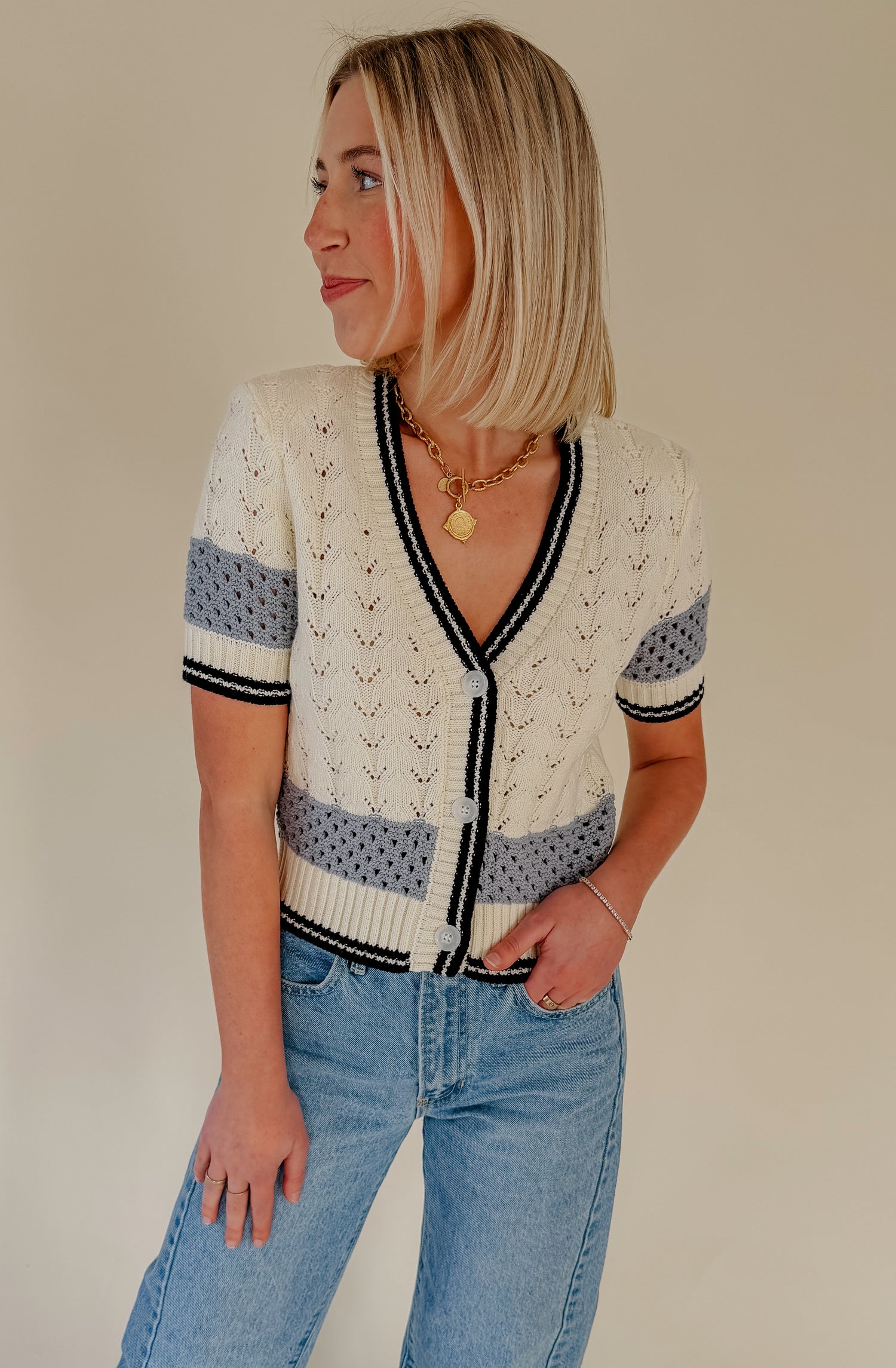 STEVE MADDEN FIONA SWEATER CARDIGAN