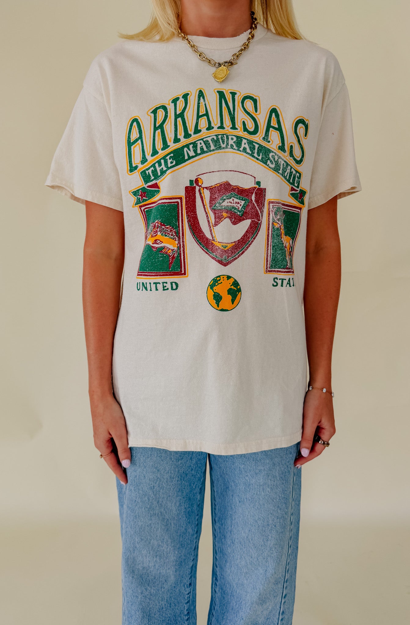 ARKANSAS PATCH VINTAGE RELAXED TEE