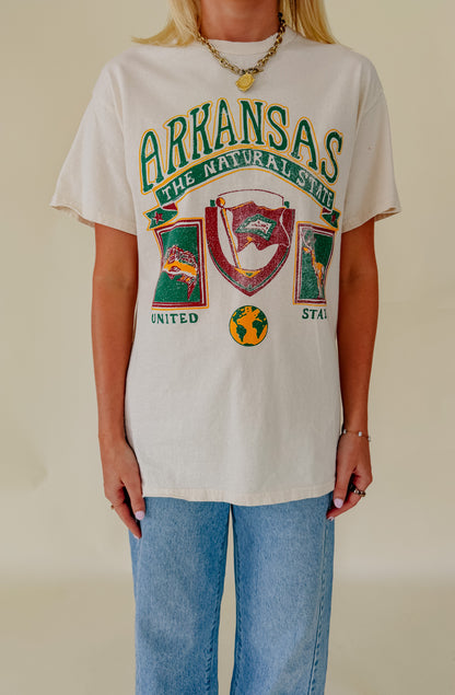 ARKANSAS PATCH VINTAGE RELAXED TEE