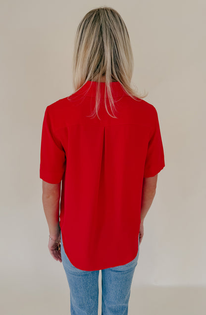 THE ROBYN BUTTONED BLOUSE