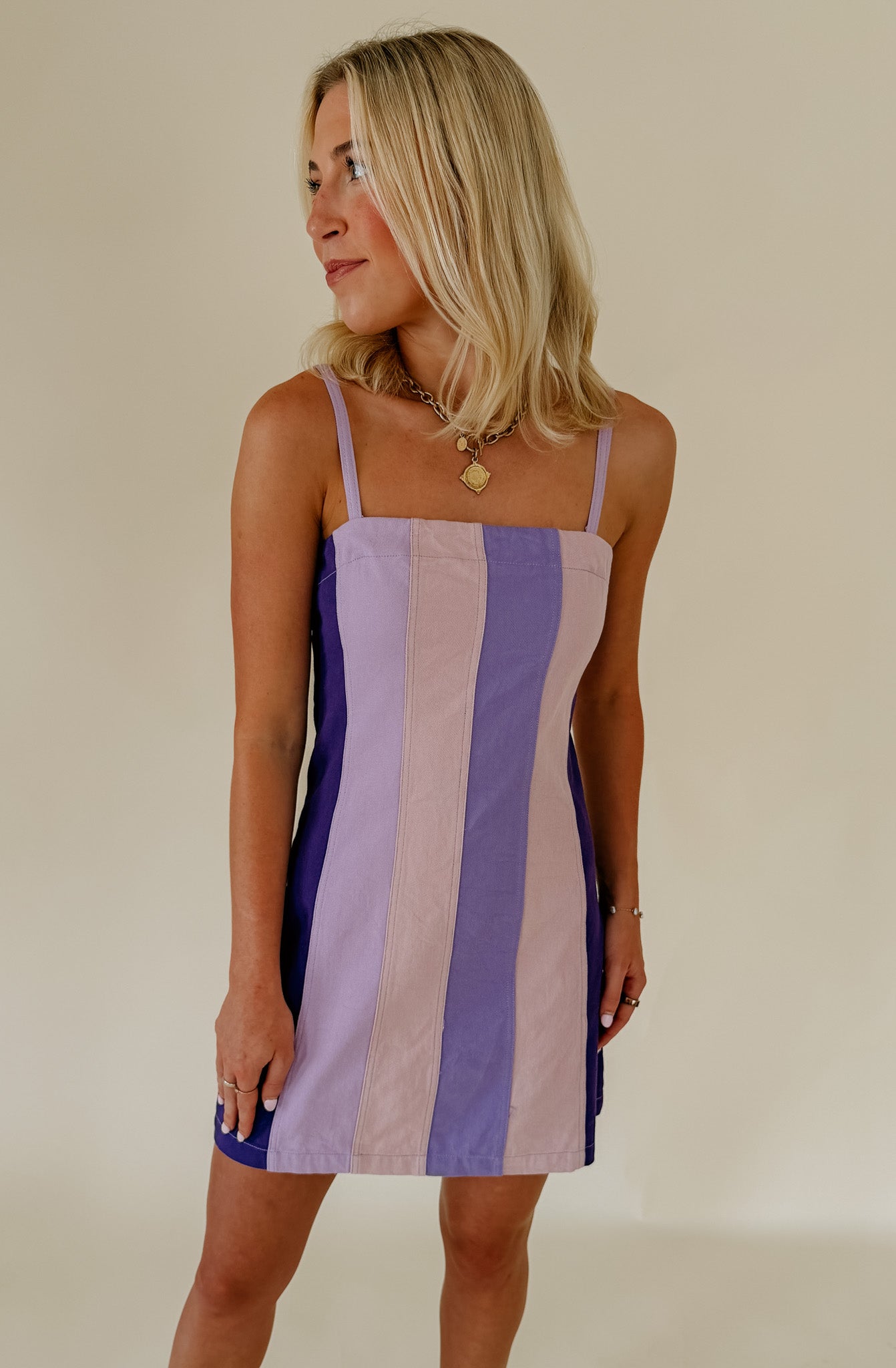 BLOCK PARTY MINI DRESS