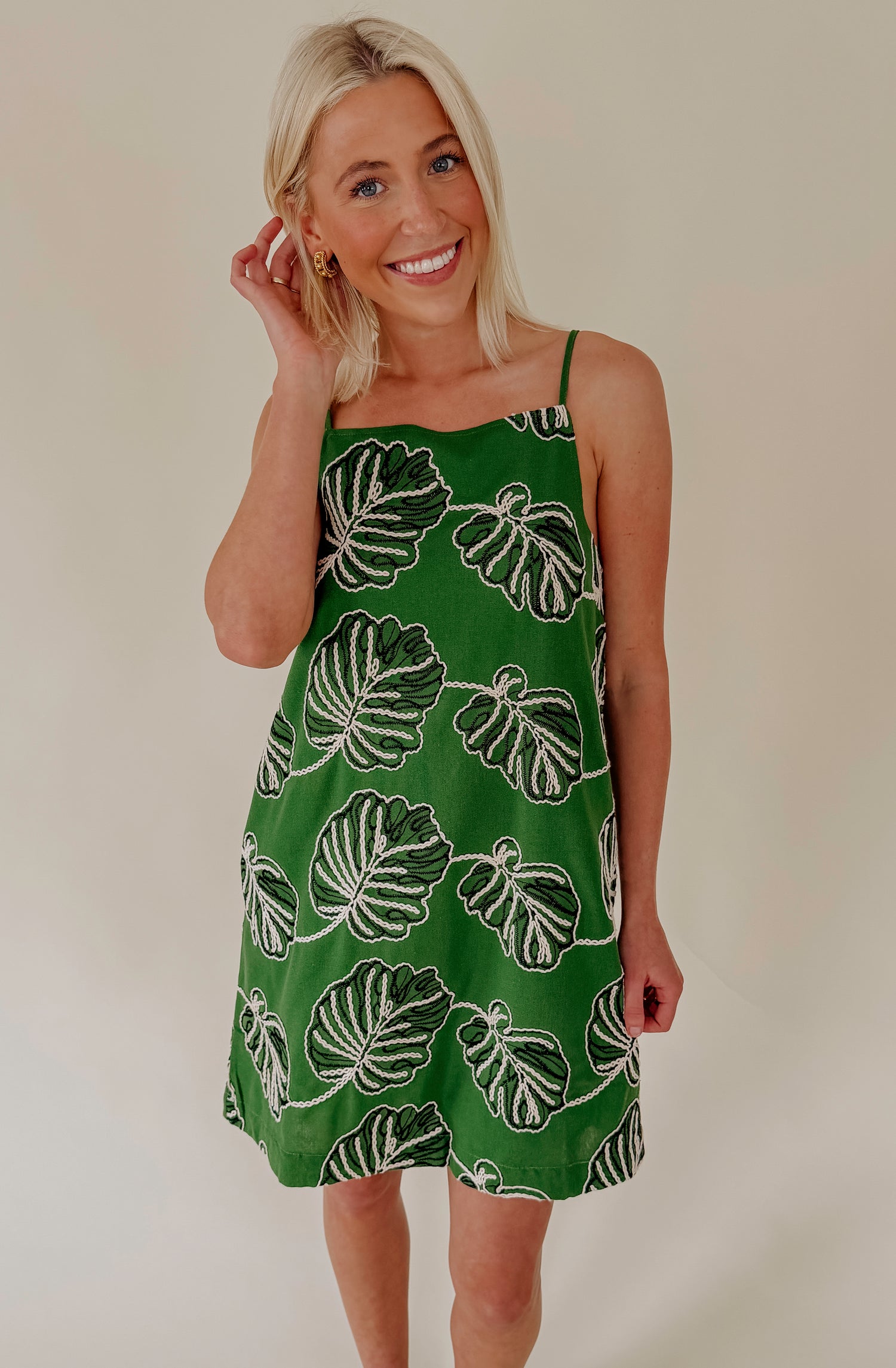 PALM SPRINGS SHIFT MINI DRESS