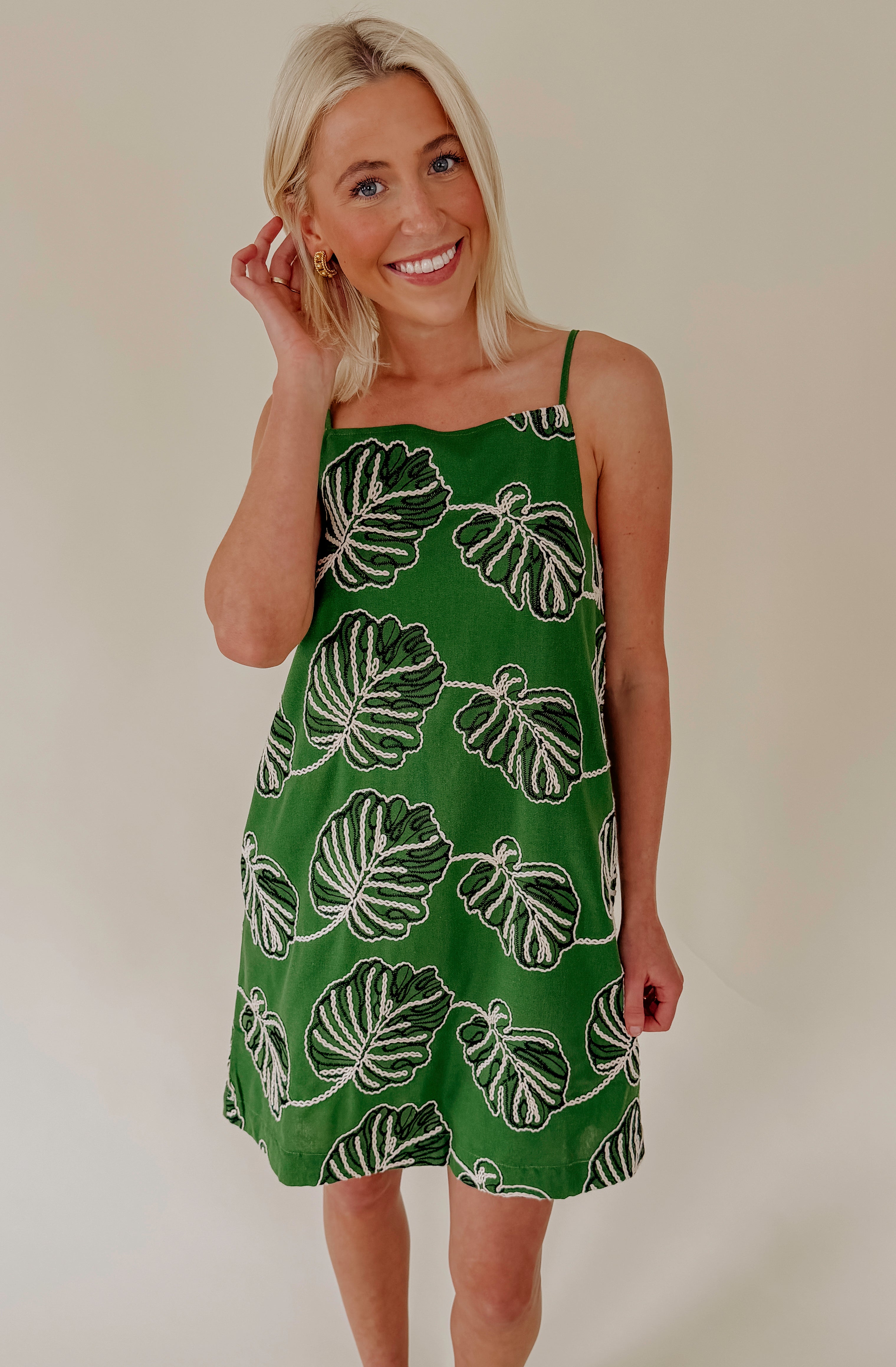 PALM SPRINGS SHIFT MINI DRESS