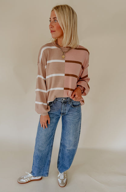 FALL BLEND KNIT SWEATER