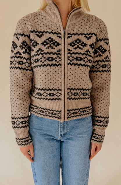 Z SUPPLY BISMARCK ZIP CARDIGAN