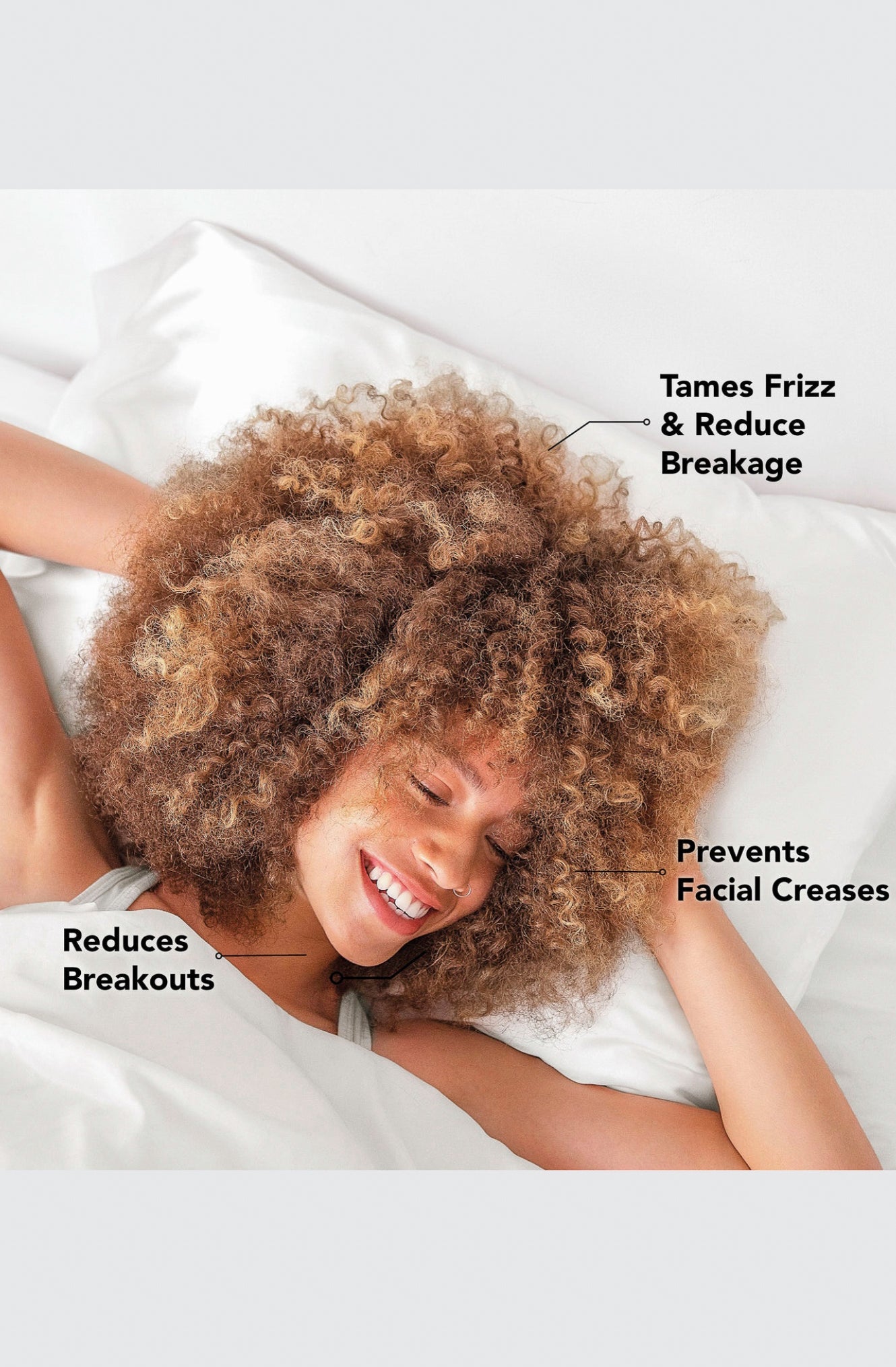 KITSCH SATIN PILLOWCASE