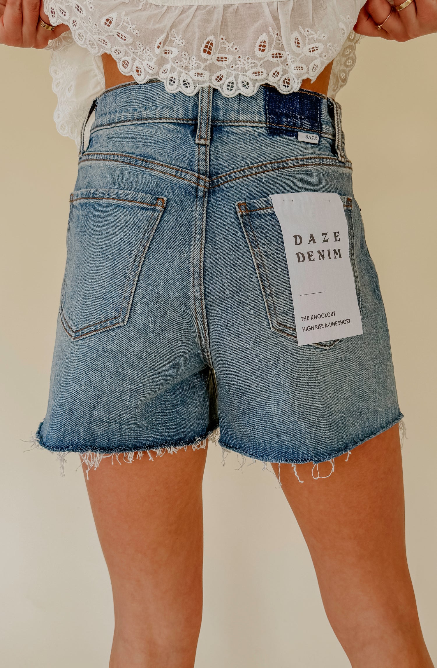 DAZE KNOCKOUT DENIM SHORT