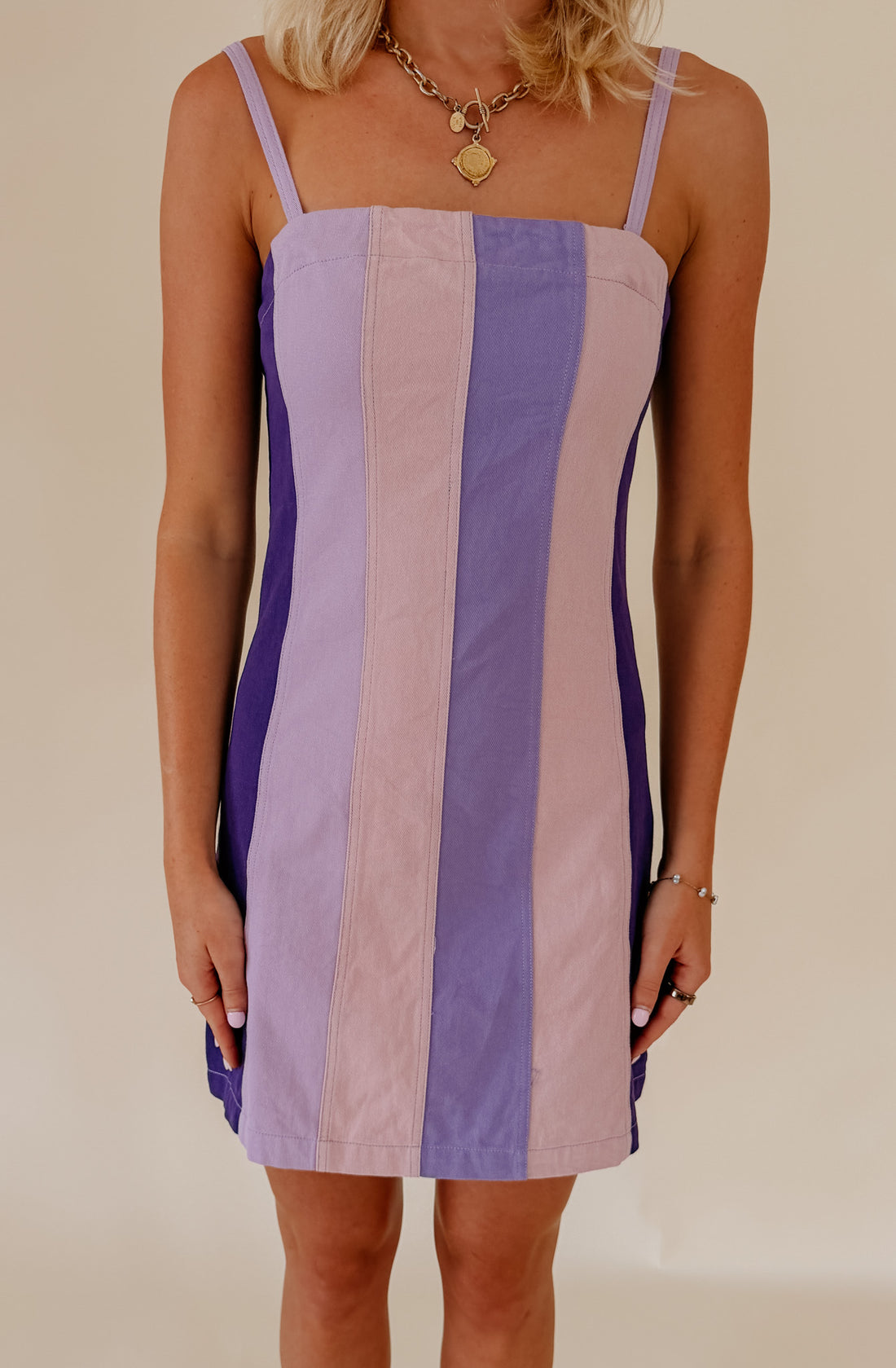 BLOCK PARTY MINI DRESS