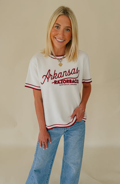 ARKANSAS CLAYTON CLASSIC LUXE SWEATER