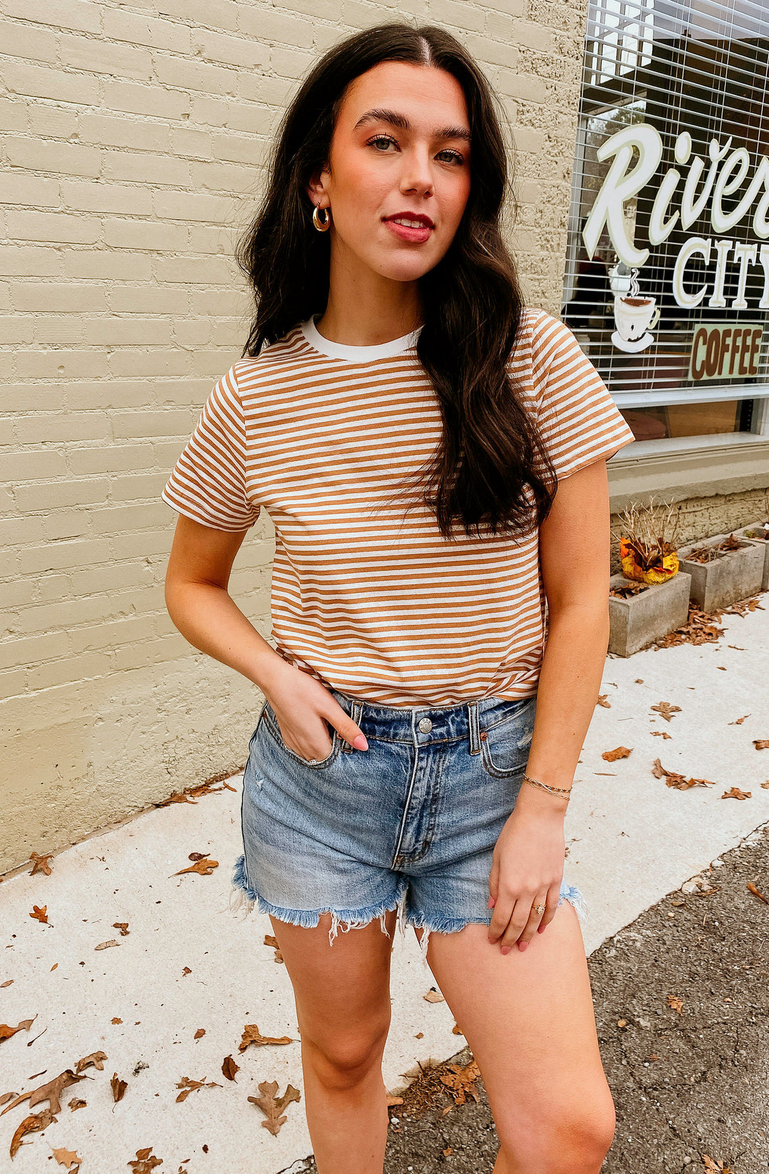 THE ULTIMATE STRIPE KNIT TEE
