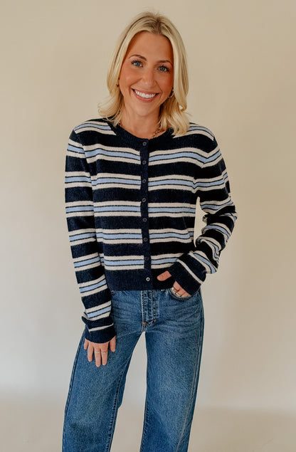 Z SUPPLY MEDINA STRIPE CARDIGAN