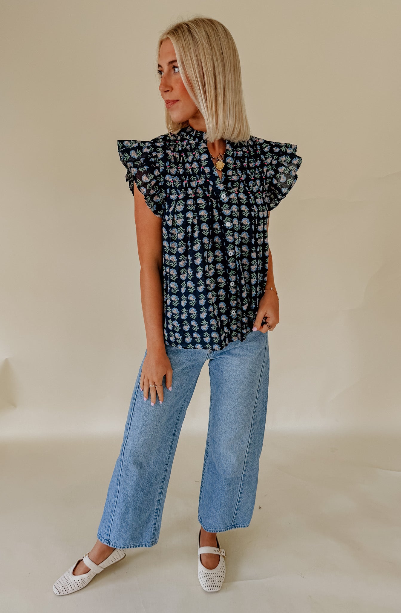 BUTTERFLY SEASON BLOUSE