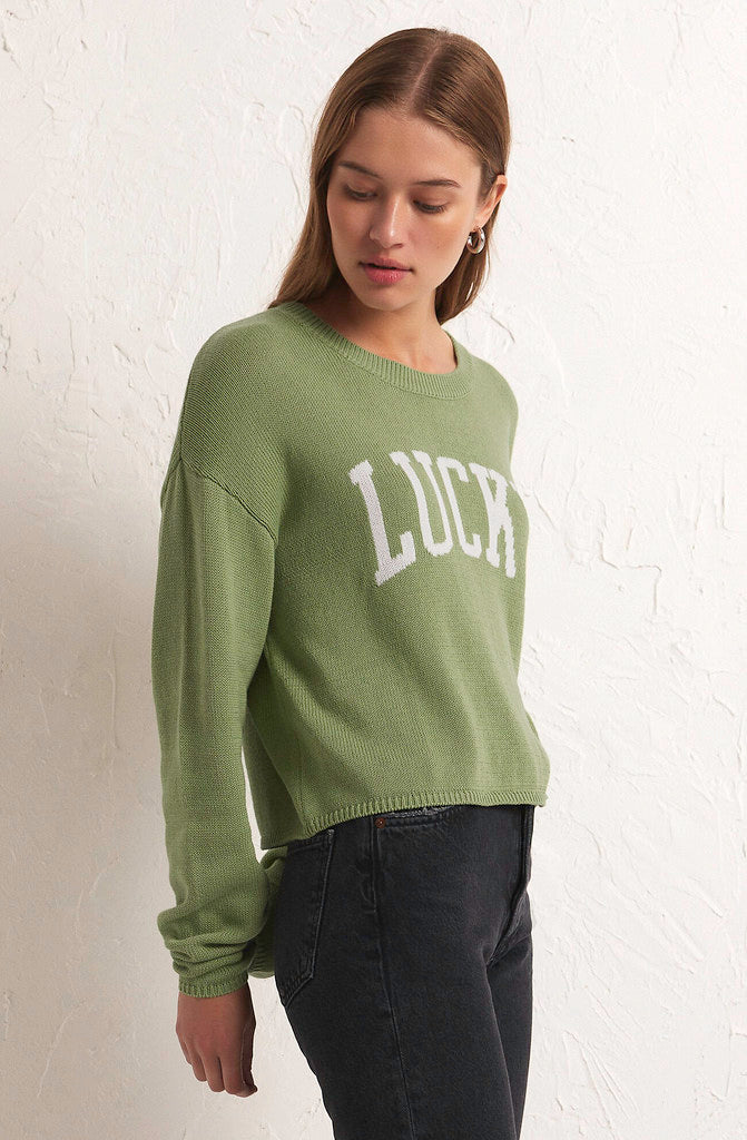 Z SUPPLY COOPER LUCKY SWEATER