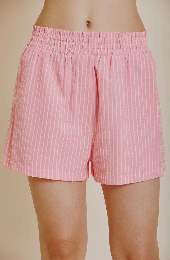 BY THE POOL STRIPED SHORT