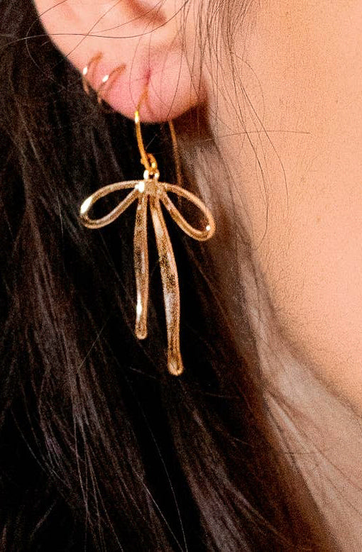 BAD TO THE BOW EARRINGS