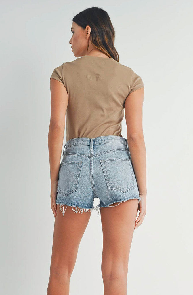 JUST BLACK RELAXED SHORT