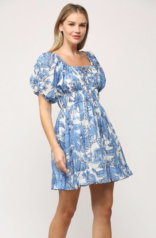 FOR THE HOPE OF IT ALL FLORAL DRESS