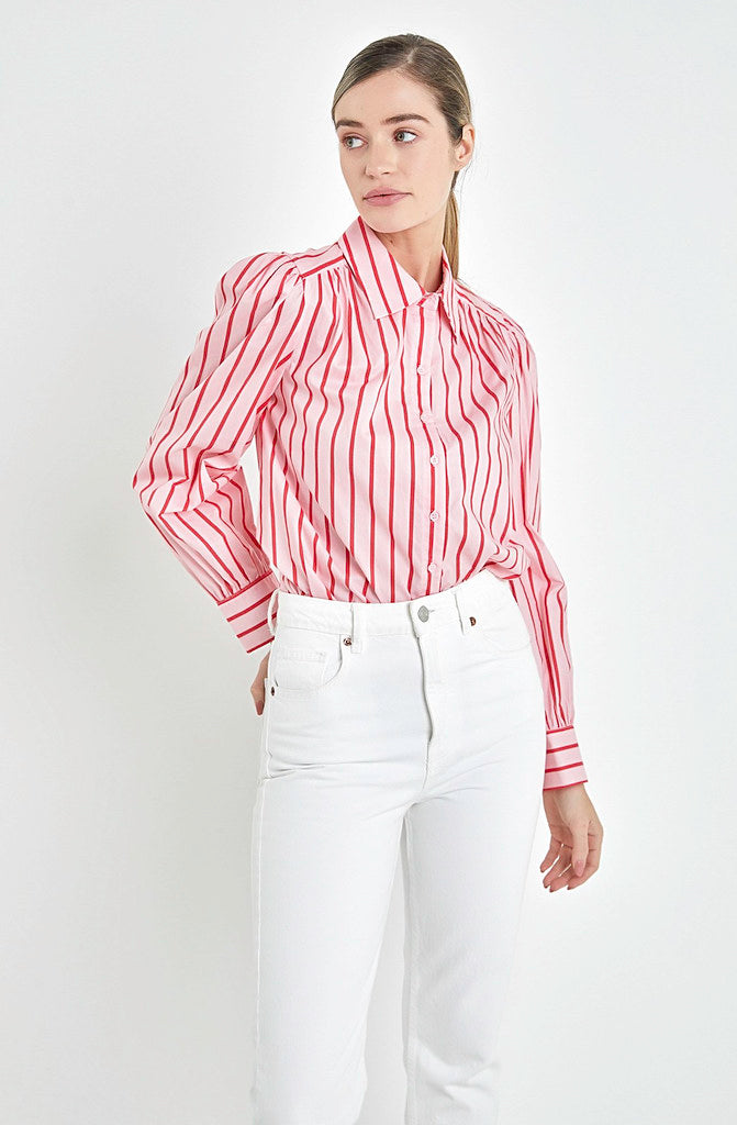 DOWN THE LINE BUTTONED SHIRT