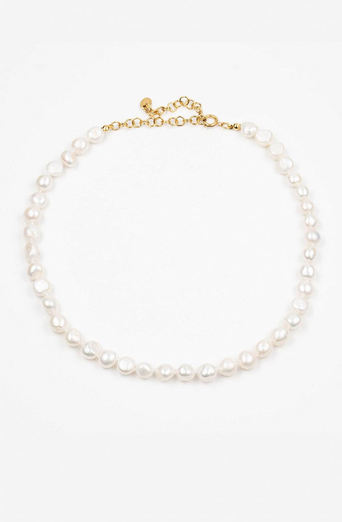 BRENDA GRANDS STATEMENT FRESH WATER PEARL NECKLACE