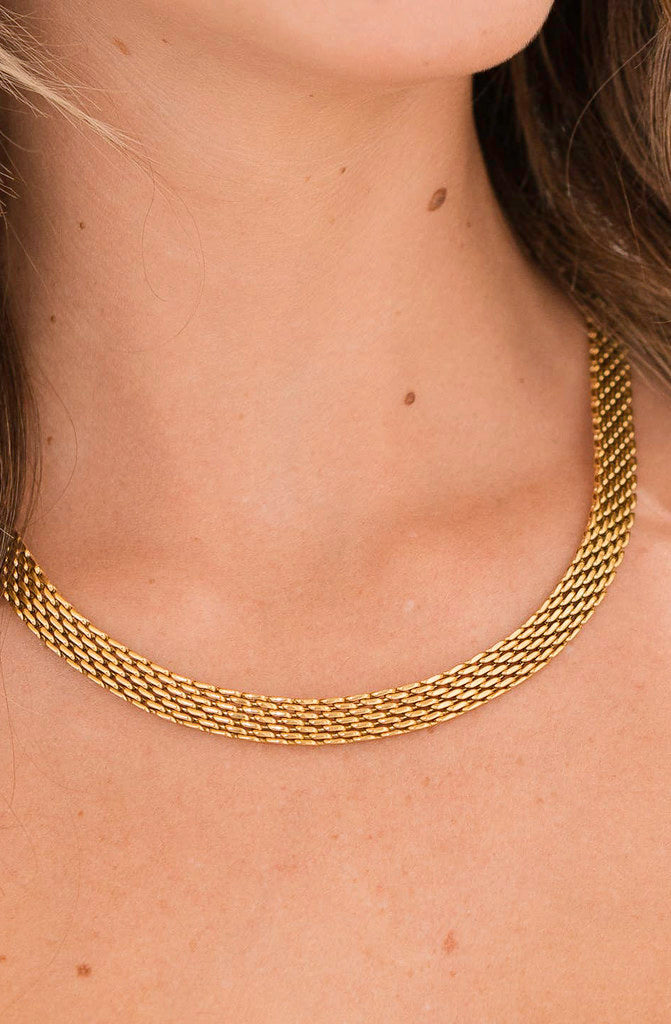 BRENDA GRANDS BRAIDED NECKLACE E.Leigh's