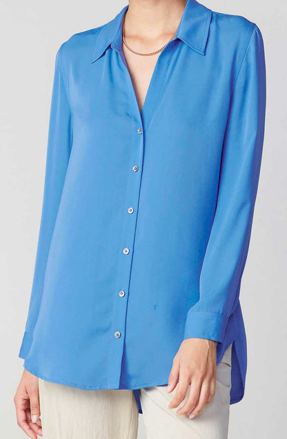BEAT THE HEAT BUTTONED BLOUSE