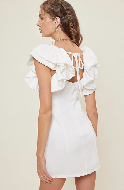 TIME AFTER TIME DRESS IN WHITE