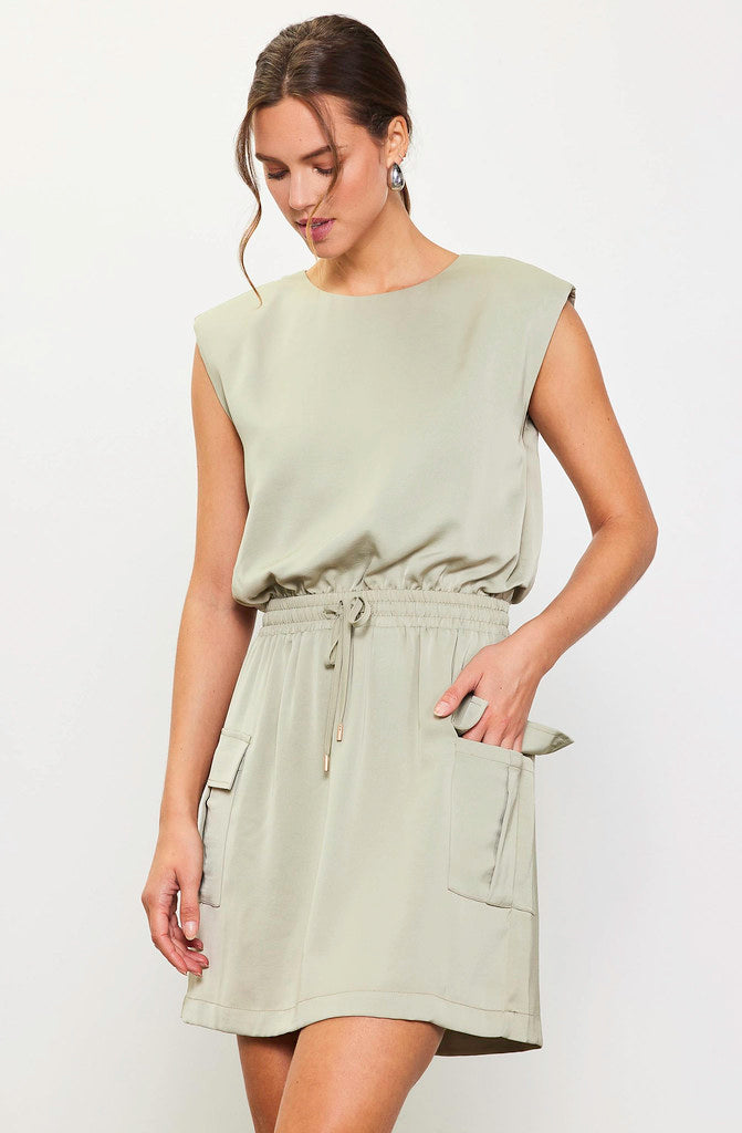 OFFICE TO HAPPY HOUR CARGO DRESS